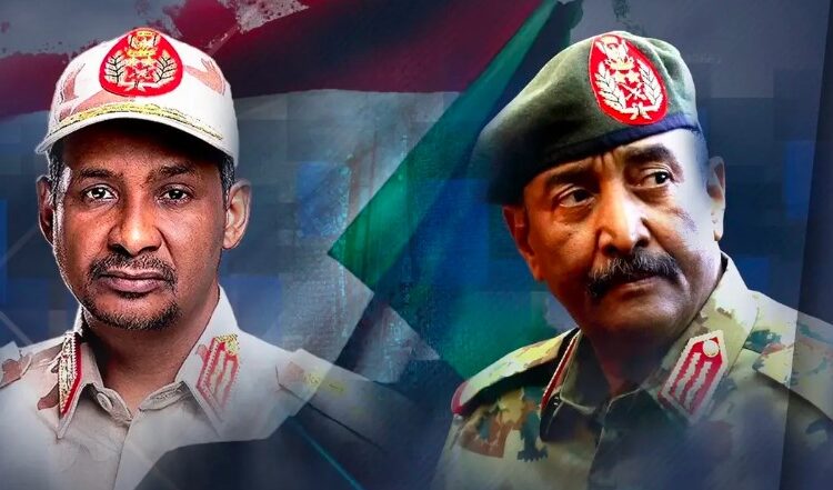 مشاورات حول مكان وزمان الاجتماع المرتقب بين البرهان وحميدتي