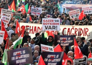 مظاهرات للتضامن مع غزة بتركيا والمغرب وتونس والألمان يطالبون بوقف تسليح إسرائيل