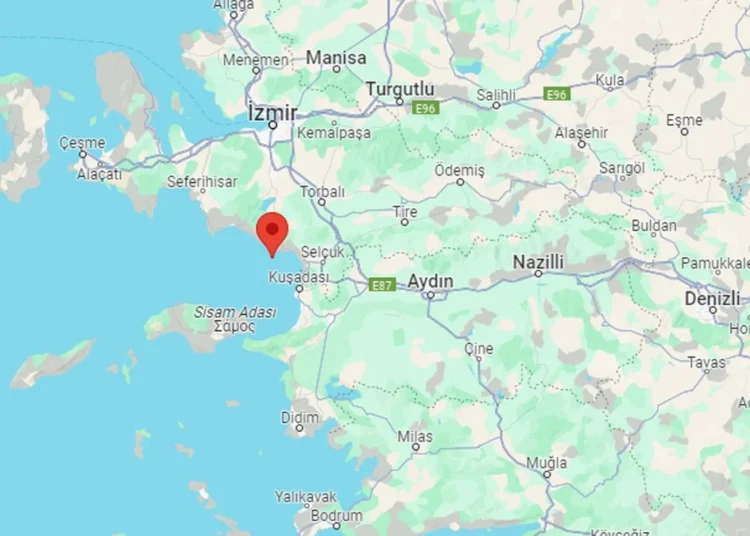 Kuşadası Körfezi'nde 5,1 büyüklüğünde deprem! İzmir sallandı 1 Kuşadası Körfezi’nde 5,1 büyüklüğünde deprem! İzmir sallandı