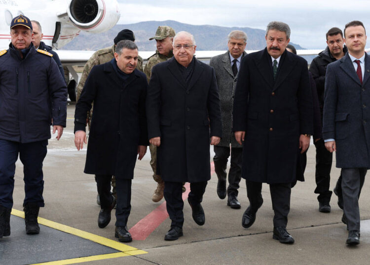 Milli Savunma Bakanı Yaşar Güler Şırnak’a gitti