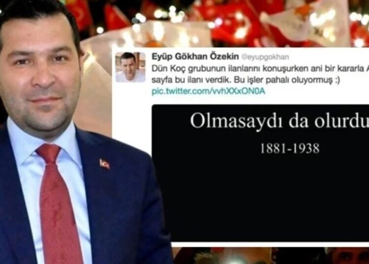 Atatürk aleyhine ilan veren AK Partili TRT’ye 257 milyon TL’lik dizi çekiyor