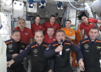 Alper Gezeravcı, Uluslararası Uzay İstasyonu’na ulaştı: İşte ilk sözleri…