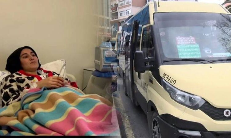 İstanbul'da yolcu minibüsünde doğum 1 İstanbul’da yolcu minibüsünde doğum