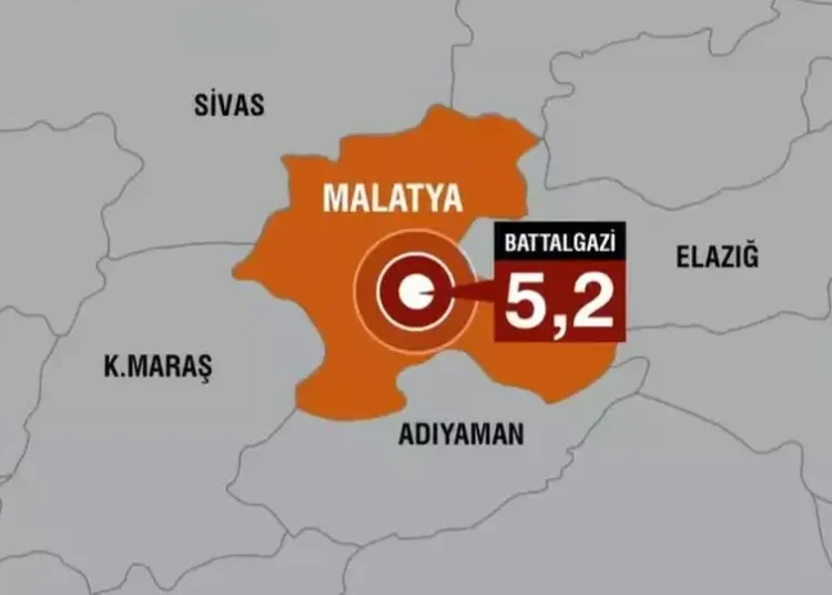 Malatya’da 5,2, Adana’da 4,4 büyüklüğünde peş peşe depremler!