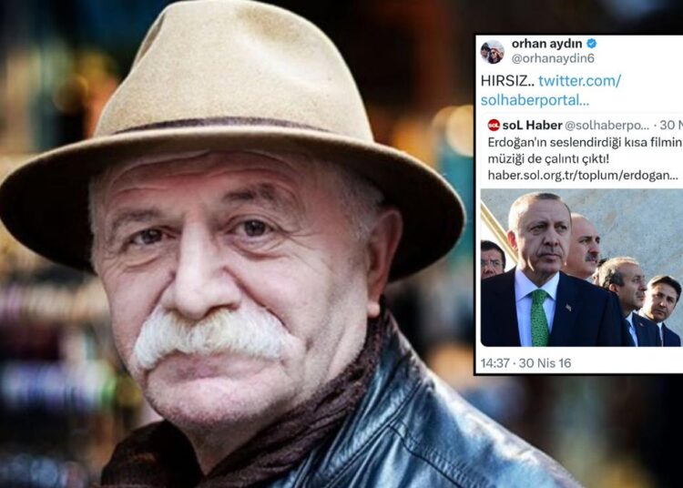 Sanatçı Orhan Aydın’a 8 yıl önceki tweeti için soruşturma