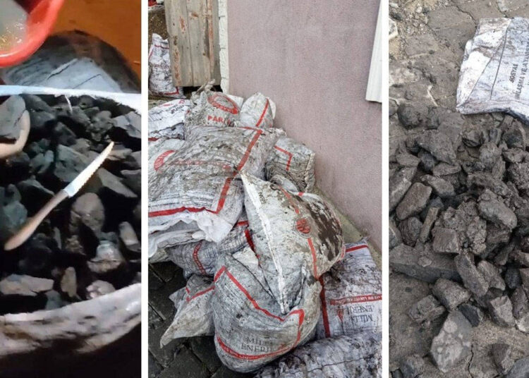 SYDV kömür diye ‘taş’ dağıttı! Valilik yeni torbalar gönderdi 1 SYDV kömür diye ‘taş’ dağıttı! Valilik yeni torbalar gönderdi