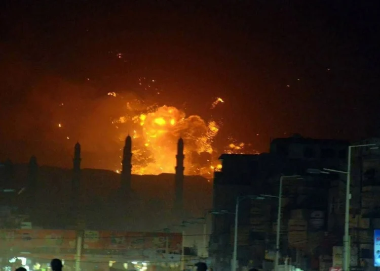 Kızıldeniz’de gerginlik büyüyor! ABD ve İngiltere, Yemen’in 5 şehrini vurdu