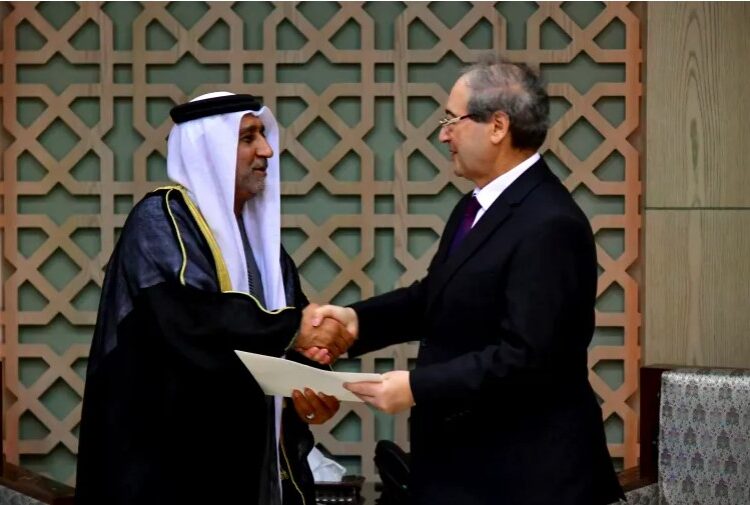 الإمارات تعين أول سفير لها في سوريا منذ عام 2011