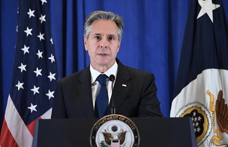 بلينكن: لا يمكن إجبار الفلسطينيين على مغادرة غزة 1 بلينكن: لا يمكن إجبار الفلسطينيين على مغادرة غزة