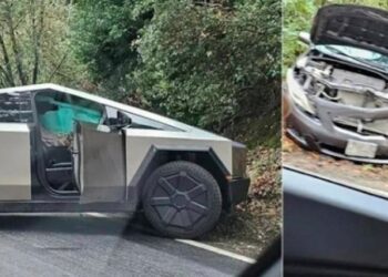 أول حادث لشاحنة “سايبرترك” يجدد مخاوف الخبراء