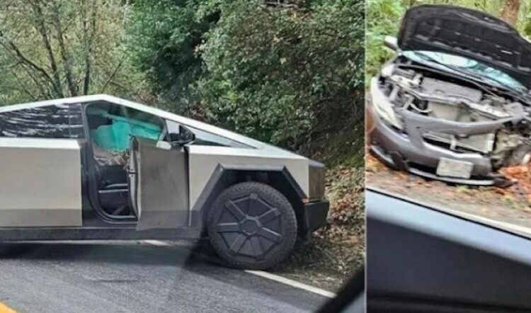 أول حادث لشاحنة "سايبرترك" يجدد مخاوف الخبراء 1 أول حادث لشاحنة “سايبرترك” يجدد مخاوف الخبراء