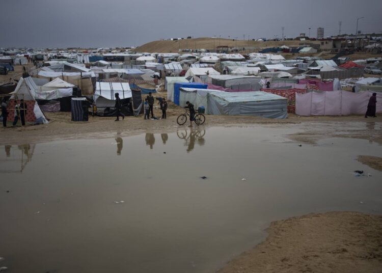 هكذا تبدو خيمة النزوح في غزة