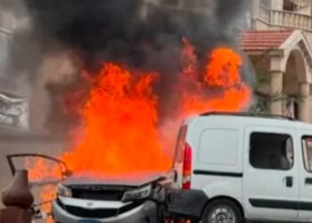 إسرائيل تقصف سيارة تابعة لحزب الله.. ونجاة قيادي من الاغتيال