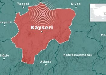 زلزال بقوة 4 درجات يضرب وسط تركيا