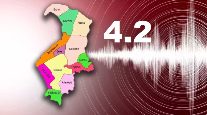 زلزال بقوة 4.2 درجات يضرب هطاي جنوب تركية 1 زلزال بقوة 4.2 درجات يضرب هطاي جنوب تركية