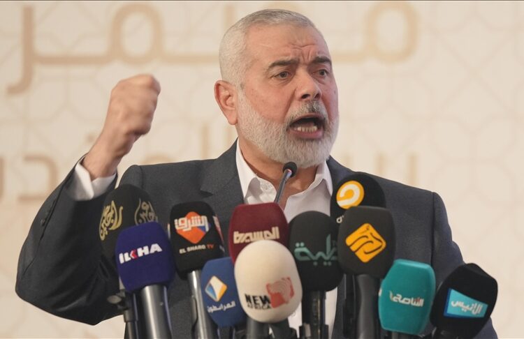 هنية يدعو لتشكيل 3 تحالفات لـ”إسناد المقاومة” وكشف “جرائم” إسرائيل