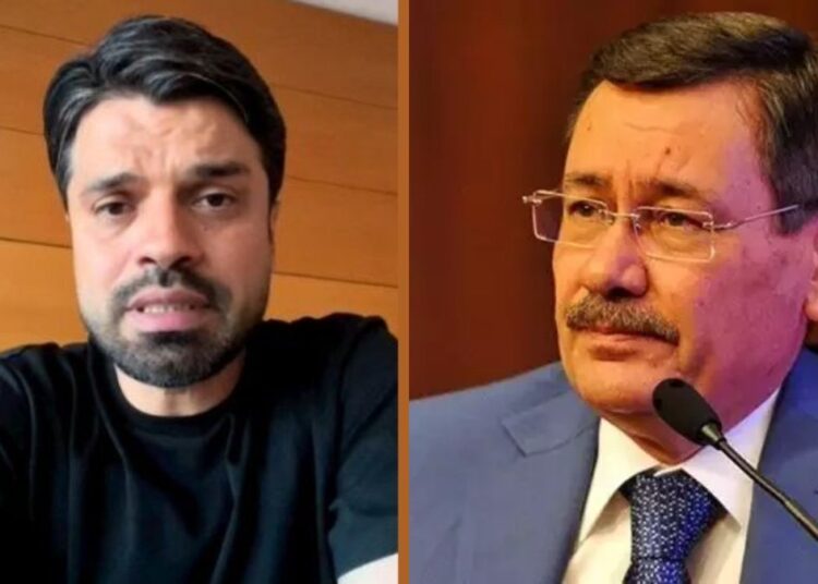 Gökhan Zan’dan, Melih Gökçek’e ‘artist’ yanıtı: Devletin malına çökmüş mafyavari şahsiyetsiniz