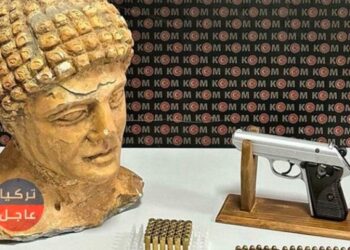 ضبط آثار تاريخية في تيكيرداغ.. مصادرة تمثال و5 عملات معدنية