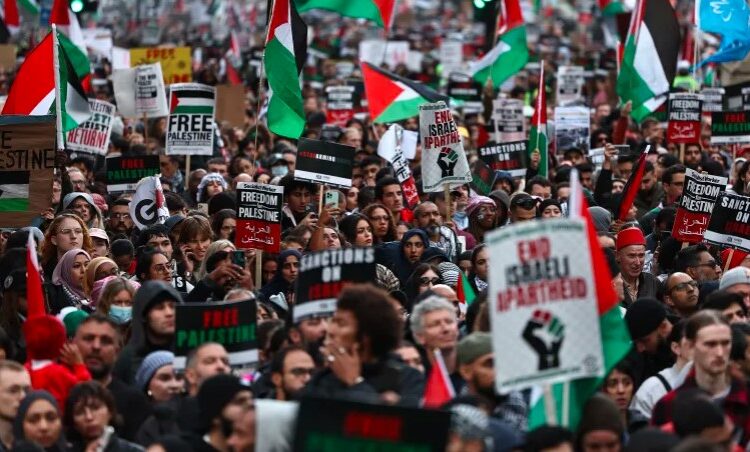 تحالف مؤيد لفلسطين ينظم اليوم السبت 100 مسيرة بعشرات الدول