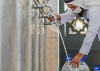 400 ألف لتر ماء زمزم لقاصدي “المسجد النبوي” يومياً في رمضان