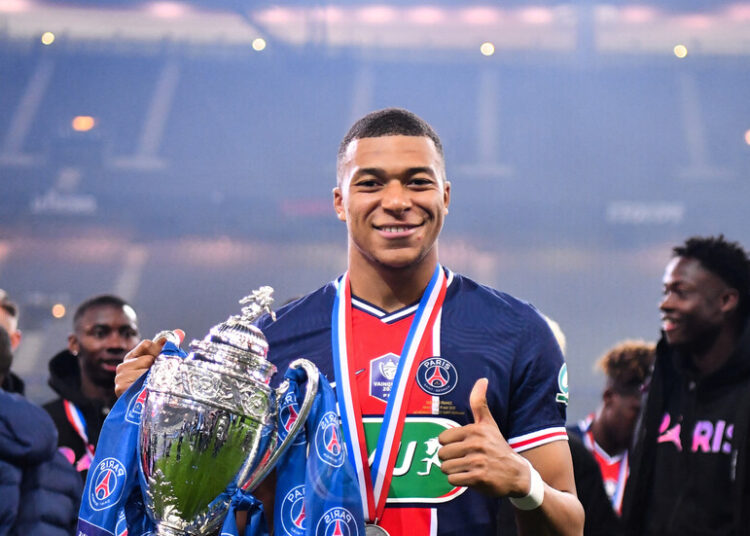 مبابي يختم مسيرته مع باريس سان جيرمان بإحراز كأس فرنسا على حساب ليون