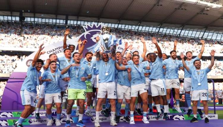 للمرة الرابعة على التوالي و العاشرة في تاريخه..مانشستر سيتي بطلا للدوري الإنجليزي الممتاز 1 للمرة الرابعة على التوالي و العاشرة في تاريخه..مانشستر سيتي بطلا للدوري الإنجليزي الممتاز