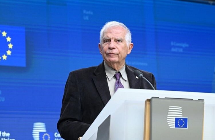 بوريل يدعو إلى عدم بيع الأسلحة لإسرائيل