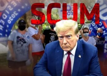 ترامب يصف خصومه بـ”الحثالة”.. وحملة بايدن تتلقف الفرصة!