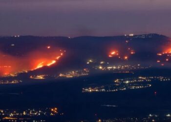 حرائق شمال إسرائيل.. التهمت 4000 دونم وإصابة 11 شخصا