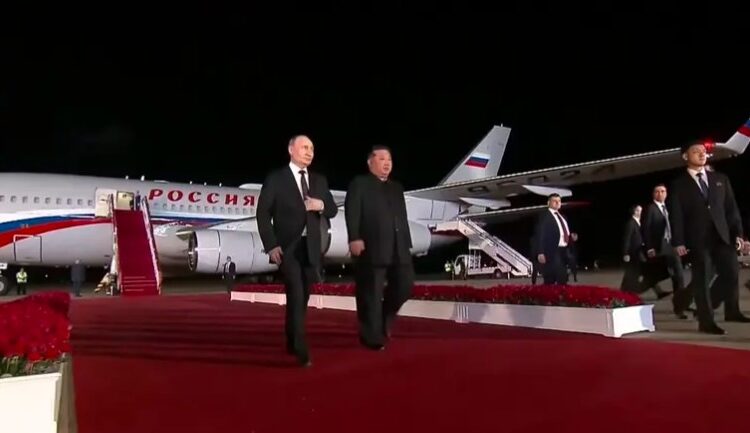 بوتين يصل كوريا الشمالية في زيارة لتعزيز العلاقات الدفاعية 1 بوتين يصل كوريا الشمالية في زيارة لتعزيز العلاقات الدفاعية