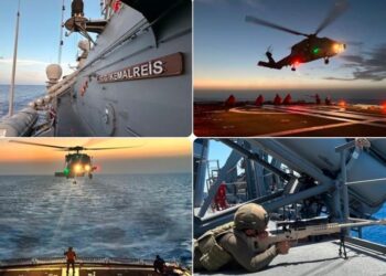 البحرية التركية تجري تدريبات قبالة السواحل الليبية