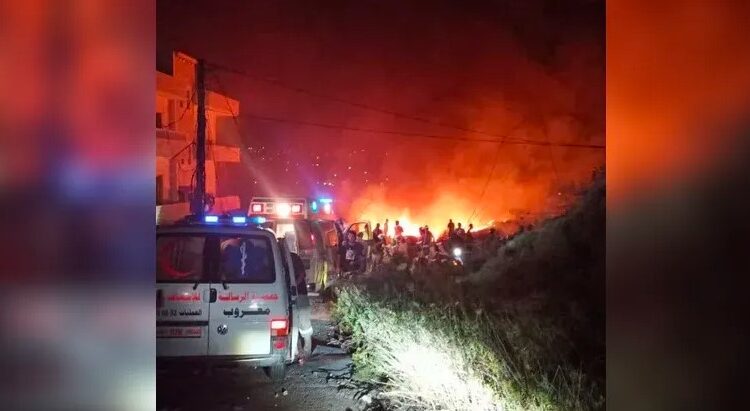 دمار هائل.. استهداف اسرائيلي لمبنى في جناتا بجنوب لبنان 1 دمار هائل.. استهداف اسرائيلي لمبنى في جناتا بجنوب لبنان