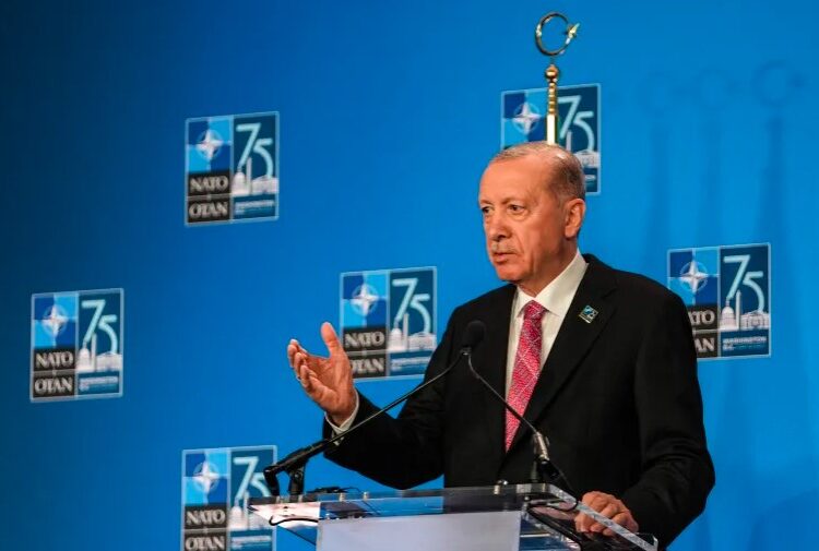 أردوغان: تركيا لن توافق على مبادرات التعاون بين الناتو وإسرائيل 1 أردوغان: تركيا لن توافق على مبادرات التعاون بين الناتو وإسرائيل
