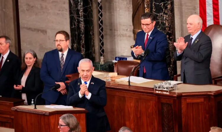 حماس: خطاب نتنياهو مليء بالأكاذيب.. وفتح: "ما حدث بالكونغرس سيرك" 1 حماس: خطاب نتنياهو مليء بالأكاذيب.. وفتح: “ما حدث بالكونغرس سيرك”