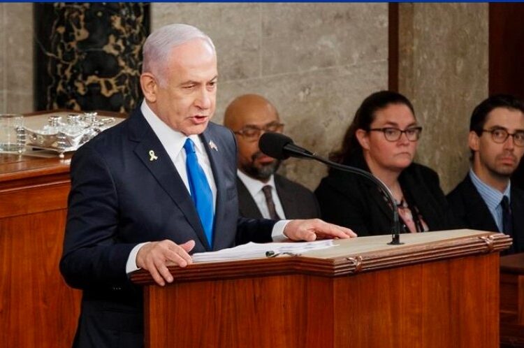 من الكونغرس.. نتنياهو يطلب مزيدا من السلاح لمواصلة ضرب غزة 1 من الكونغرس.. نتنياهو يطلب مزيدا من السلاح لمواصلة ضرب غزة