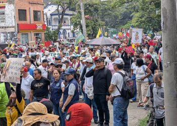 Protest in Cali against Colombia's government on the day its Jerusalem embassy opened