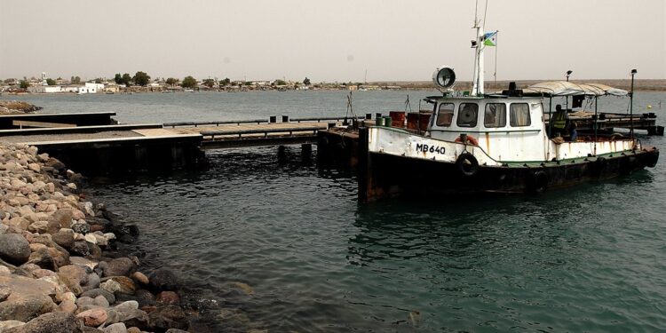 The harbor of Obock on the coast where a Djibouti migrant boat capsized