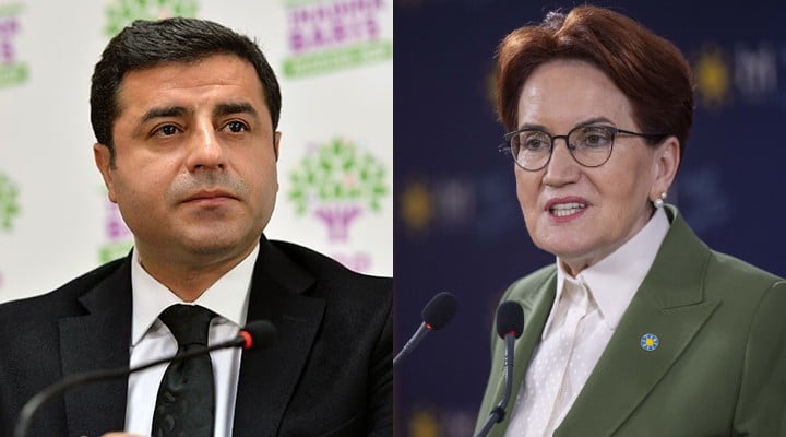 Demirtaş’tan Akşener’e: Size hak olan müzakere, HDP için neden değil? 1 Demirtaş’tan Akşener’e: Size hak olan müzakere, HDP için neden değil?