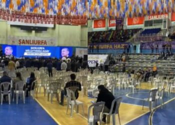 Adalet Bakanı, ‘boş salona’ konuştu