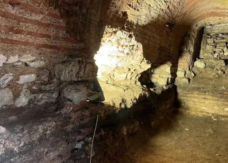 İstanbul’da 1500 yıllık yeraltı dehlizi bulundu