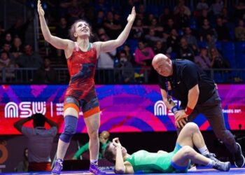 Kadın güreş takımı Avrupa’nın zirvesinde