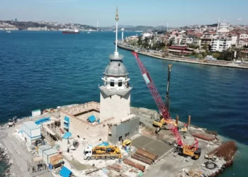 Kız Kulesi’nin son hali görüntülendi