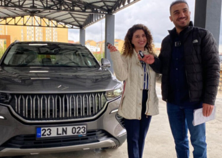 Togg’da ilk teslimat gerçekleşti 1 Togg’da ilk teslimat gerçekleşti