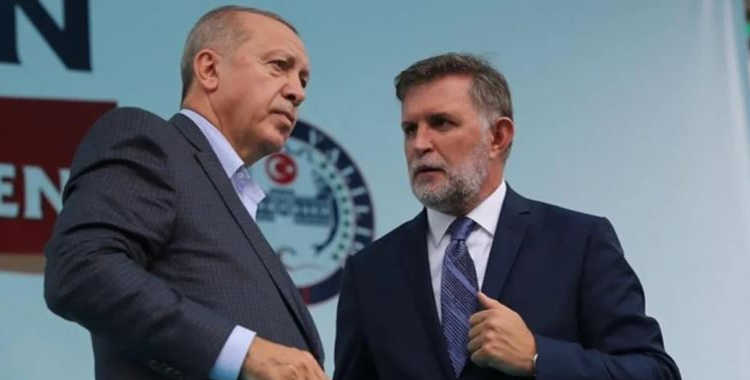 Erdoğan anonsçusuna kızdı: Ulan Orhan, ulan Orhan…