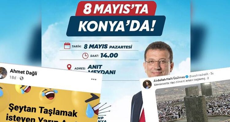 İmamoğlu’nun Konya mitingini hedef gösteren Kızılay yöneticileri görevden alındı 1 İmamoğlu’nun Konya mitingini hedef gösteren Kızılay yöneticileri görevden alındı