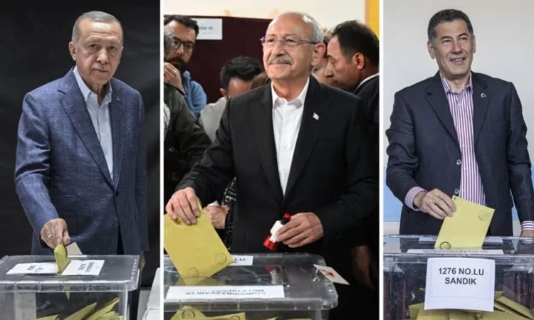 Cumhurbaşkanı adayları oylarını kullandı