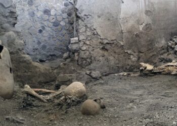 Pompei’de yeni keşif: Vezüv’deki patlamada ölenlerin kalıntıları bulundu