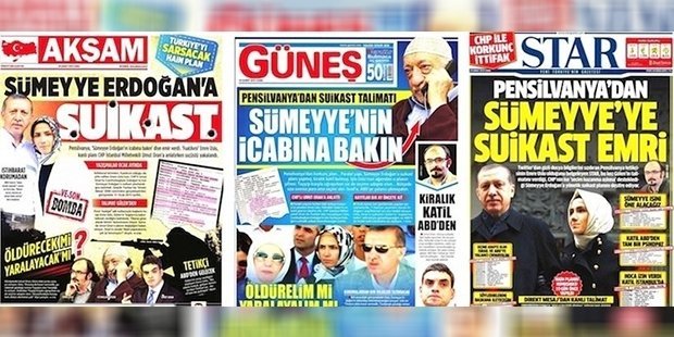 ‘Sümeyye Erdoğan'a suikast’ manşetlerine ilk mahkumiyet 1 ‘Sümeyye Erdoğan’a suikast’ manşetlerine ilk mahkumiyet