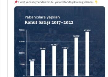 Türkiye’de her 6 yeni seçmenden biri yabancı 3 Türkiye’de her 6 yeni seçmenden biri yabancı