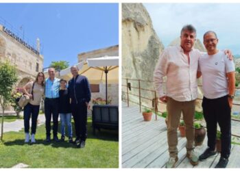 Alex de Souza Kapadokya’nın keyfini çıkarıyor